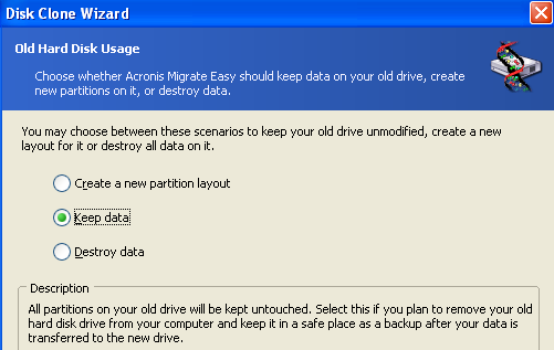 clone drive options