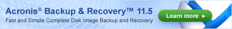 5% off Acronis Backup & Recovery 11.5 Advanced Workstation