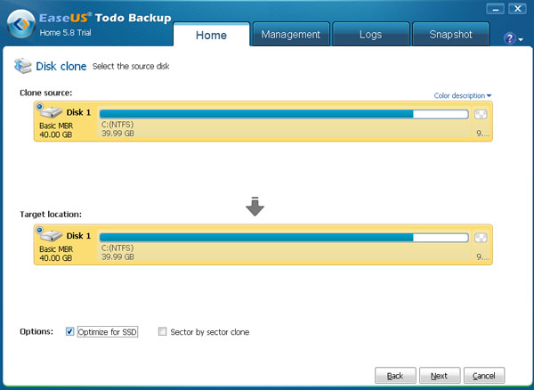 easeus todo backup free clone to ssd