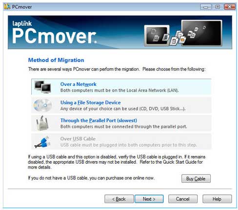 laplink pcmover clone disk wizard guide