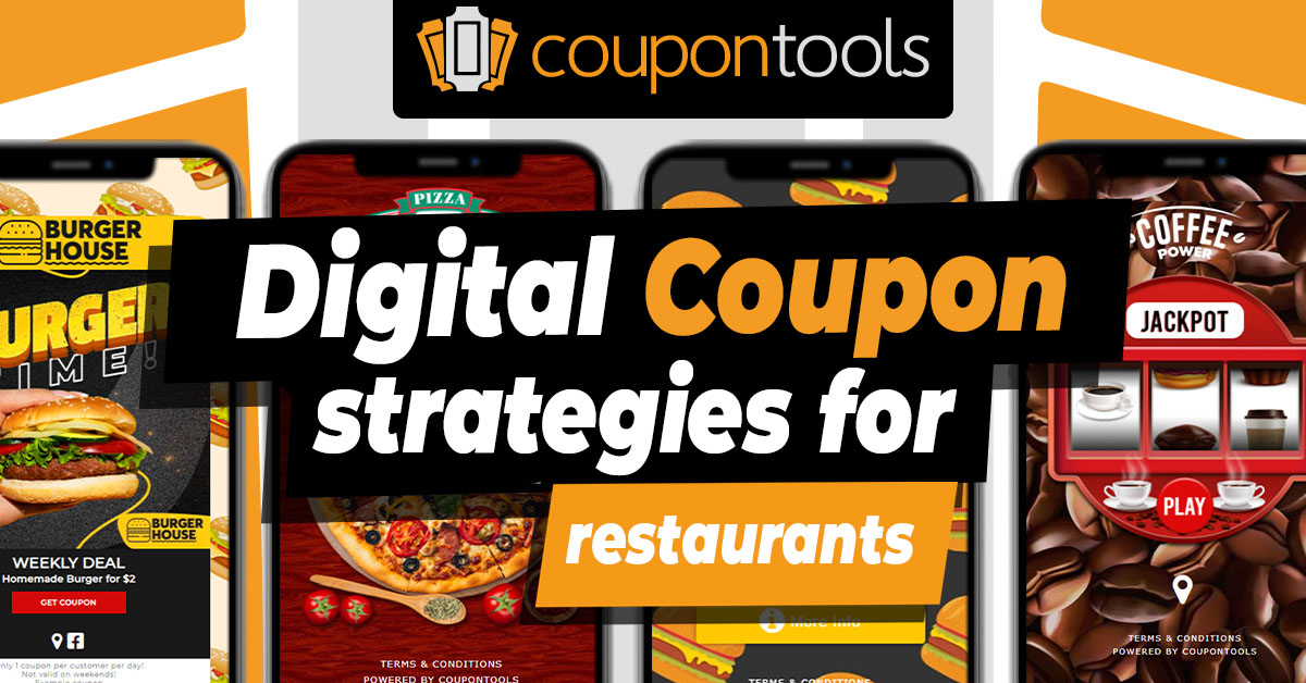 Digital coupon marketing strategies for restaurants
