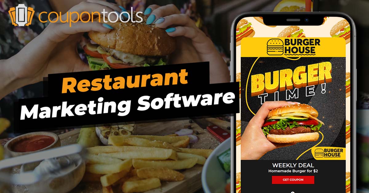 Digital Restaurant Marketing Software by Coupontools