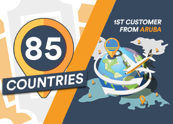 Active in 85 countries!