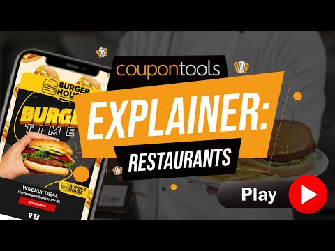 Videos Coupontools.com | Restaurant Explainer Video