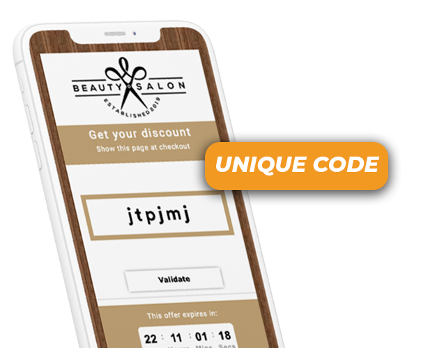 Coupon code generator