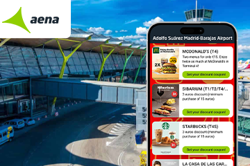 Smart shopping at the airport: How Aena entices travelers with digital discounts use case