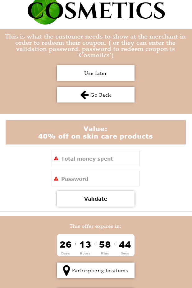 Mobile marketing campaigns with accurate return on investment (ROI) overview