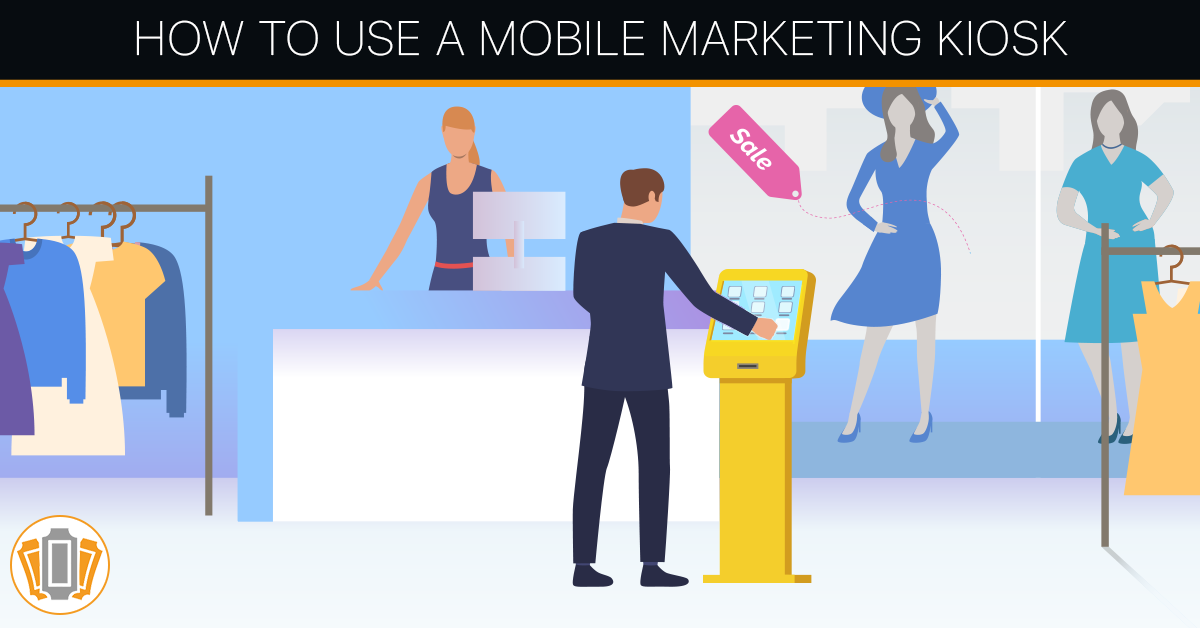 A mobile marketing kiosk and its usage